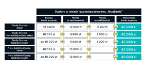 Dopłaty w ramach rządowego programu NaszEauto