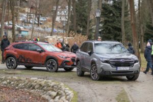 Wystawka Subaru Forester i Subaru Crosstrek