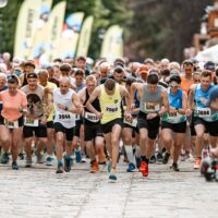 Małopolskie Biegi Górskie Dwa Beskidy - Krynica-Zdrój - start uczestników